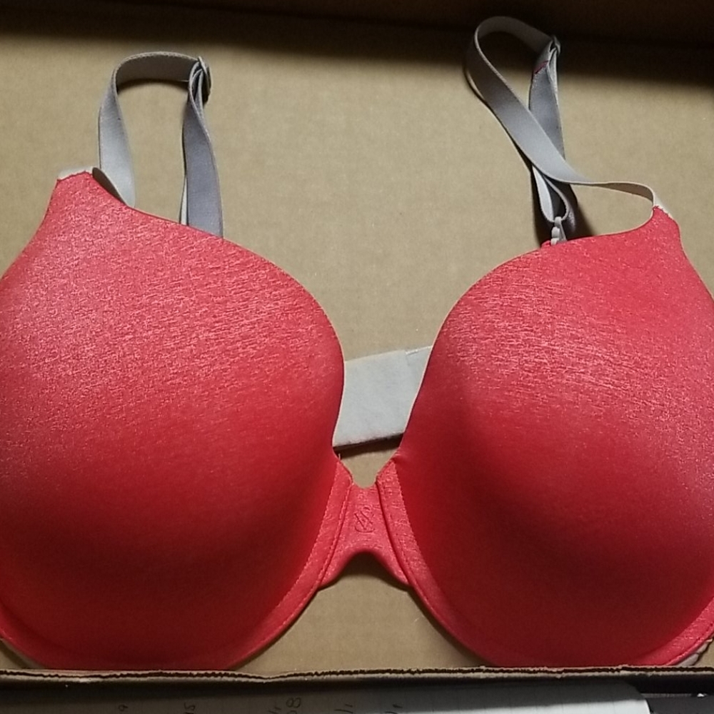 Orange Victoria secret bra